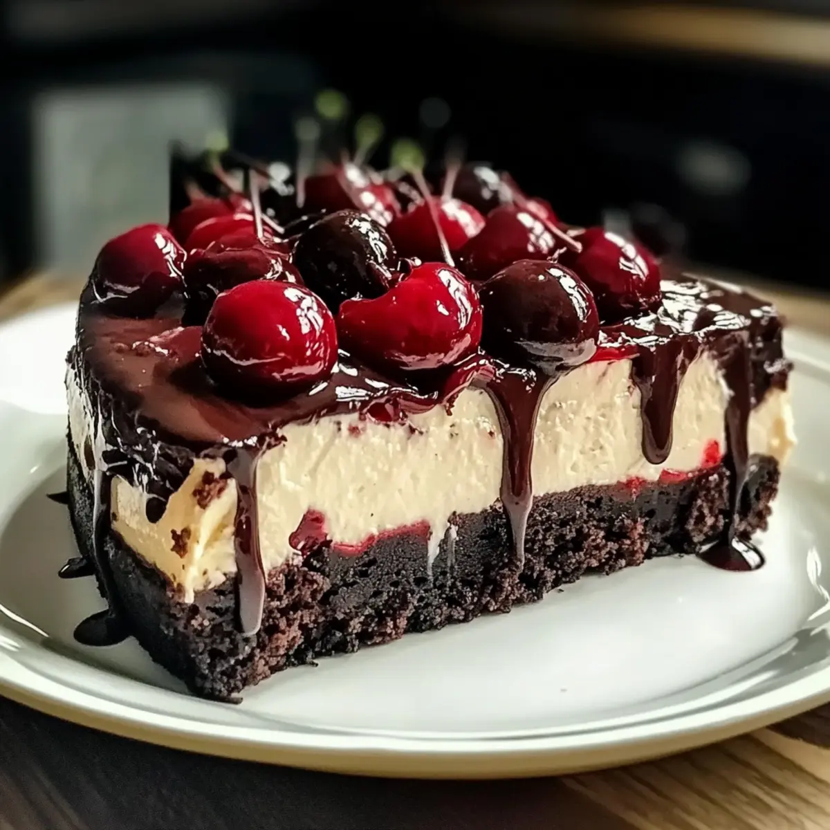 Decadent Black Forest Cheesecake Recipe
