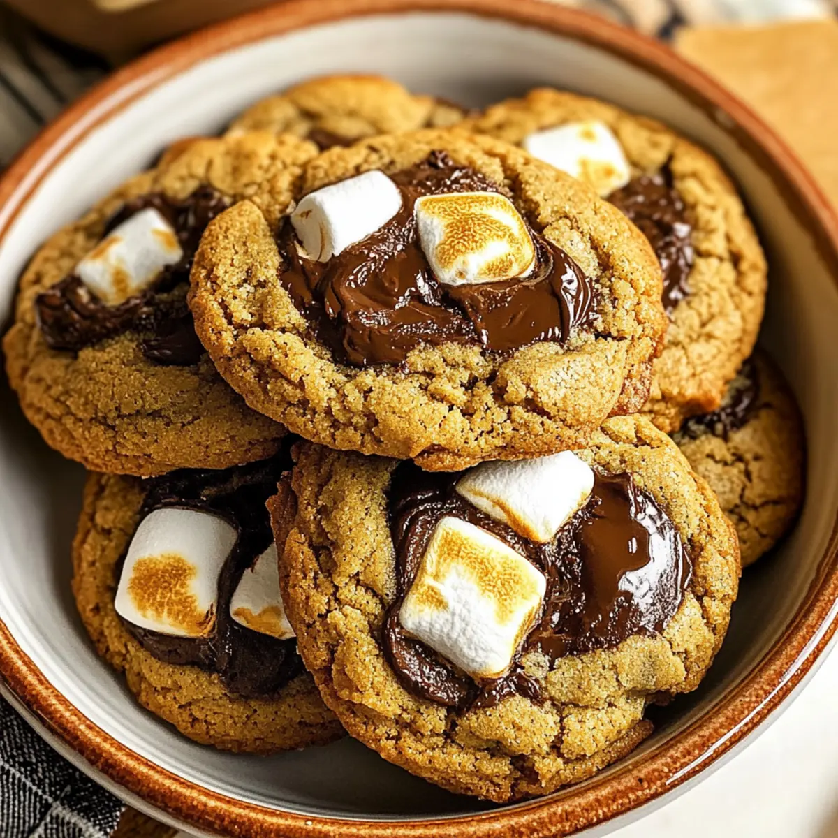 Easy S’mores Cookies Recipe