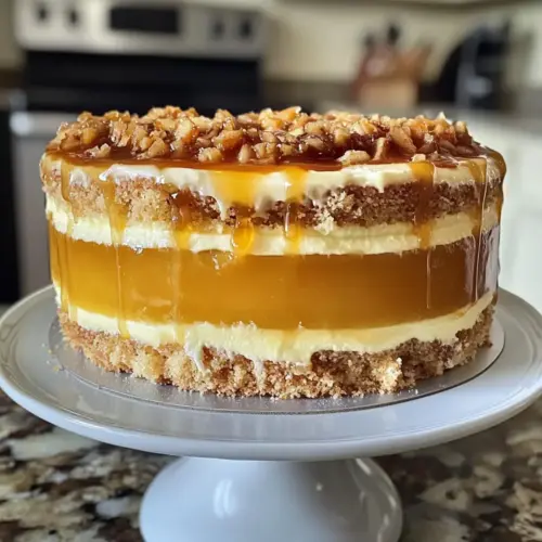 Caramel Apple Layer Cake