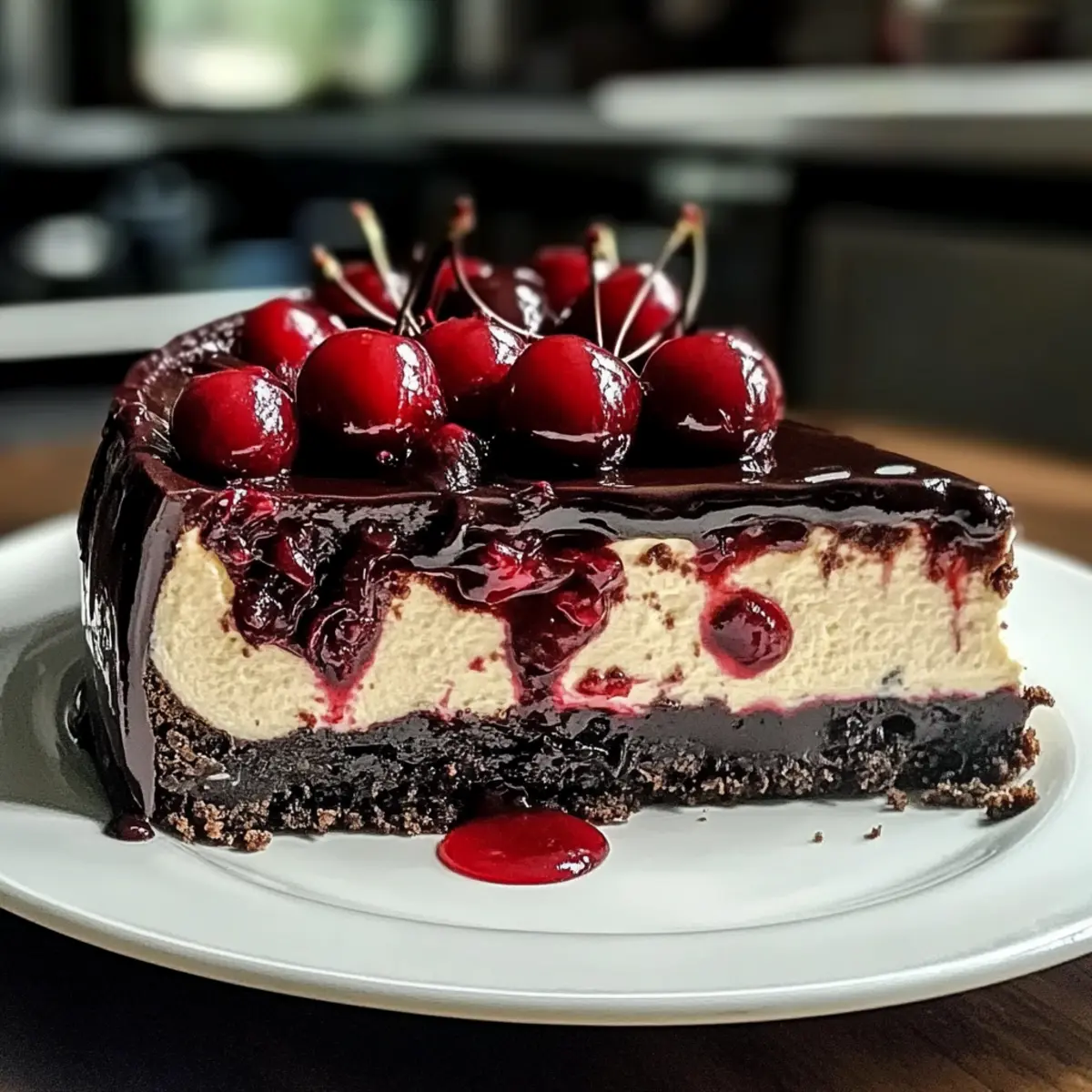 Decadent Black Forest Cheesecake Recipe