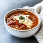 Hearty Pizza Soup