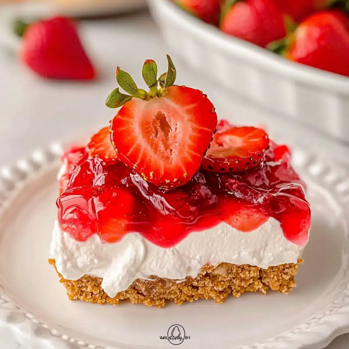 Strawberry Pretzel Salad