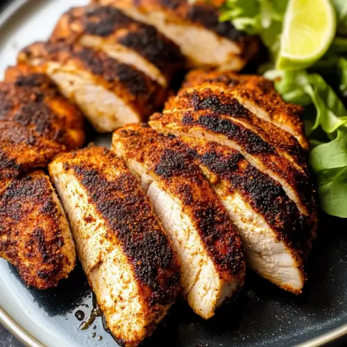 Simple Blackened Chicken