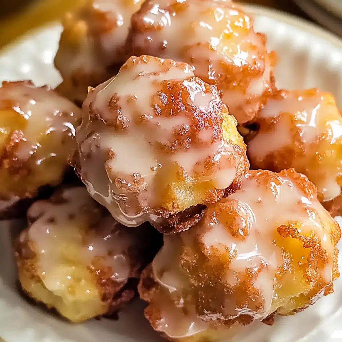 Apple Fritter Bites