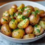Buttery Parsley Baby Potatoes