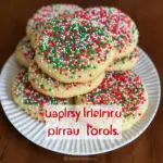 Christmas Sprinkle Cookies