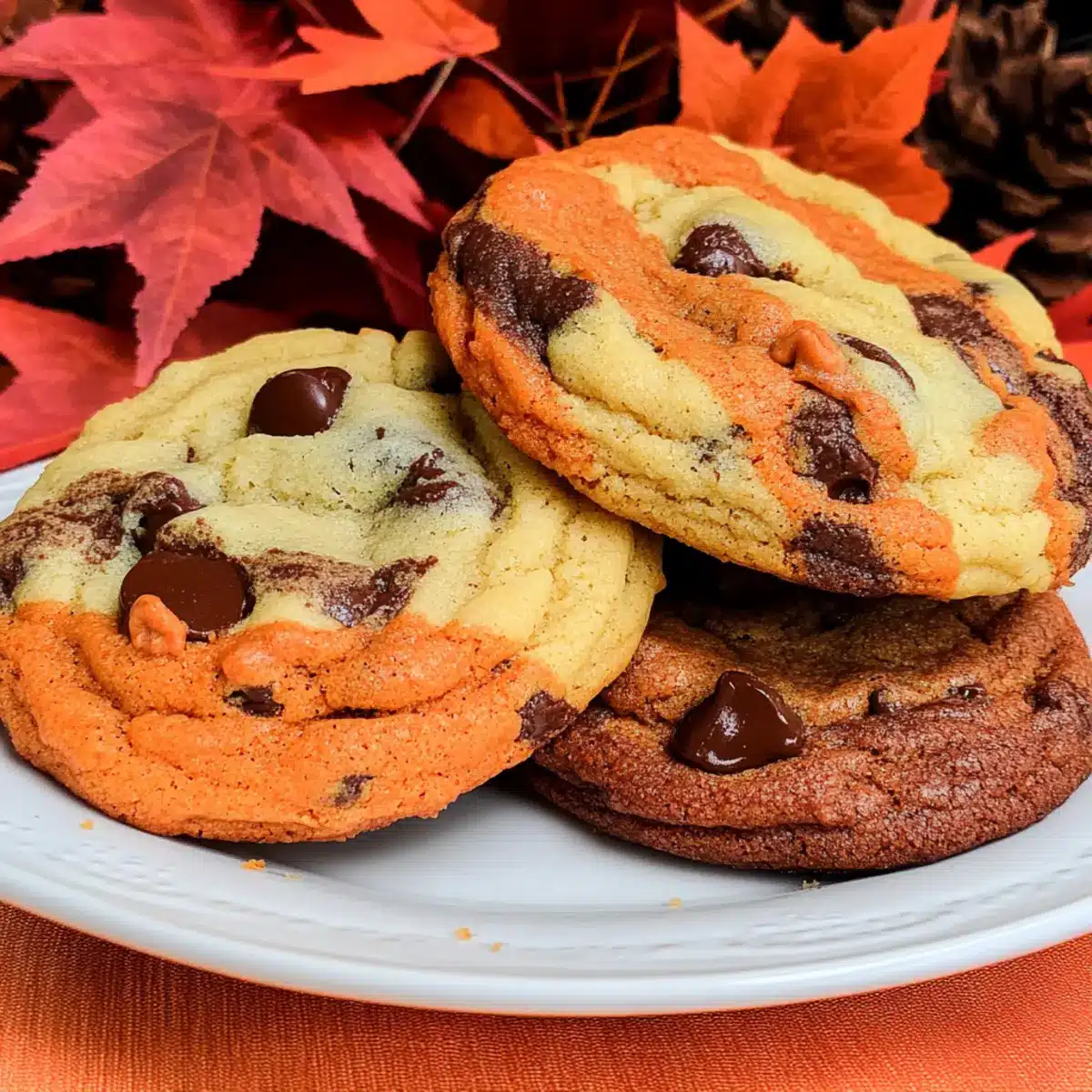 Harvest Marble Chocolate Chip Cookies