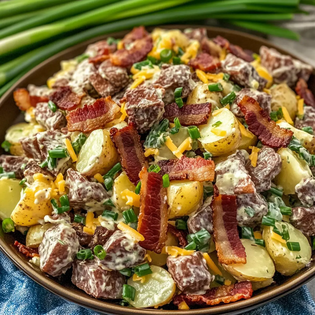 Steakhouse Potato Salad Recipe