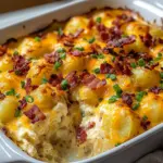 Bacon Cheddar Potato Casserole