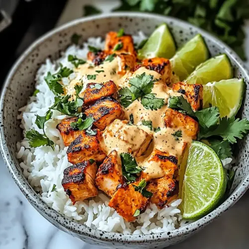Coconut Chicken Rice Bowl