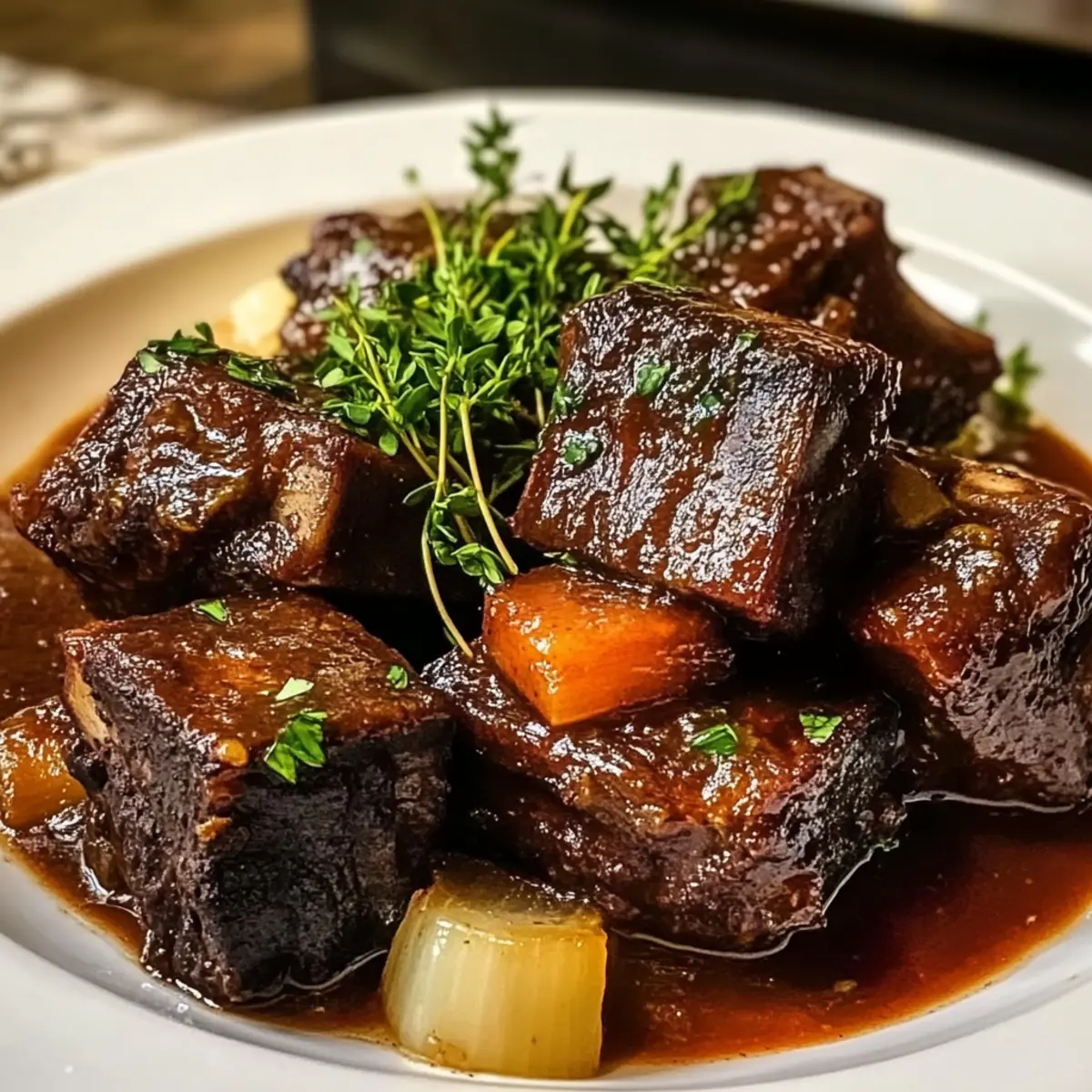 Super Tender Crockpot Beef Short Ribs