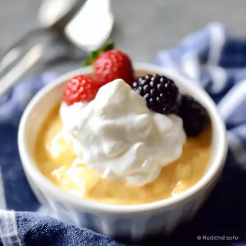 Easy High Protein Greek Yogurt and Pudding Mix Dessert