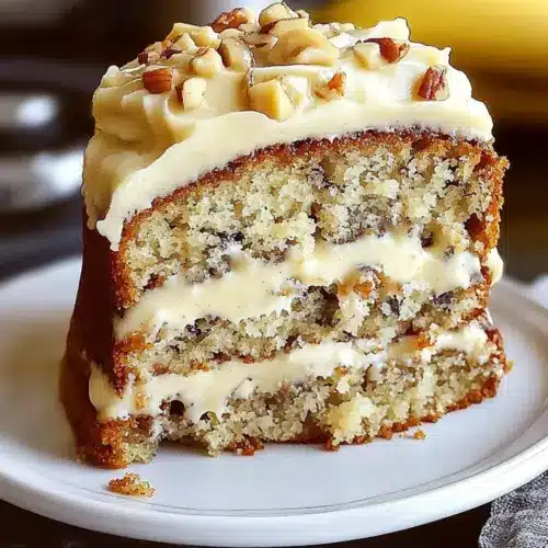 Banana Bread Cake with Cream Cheese Frosting