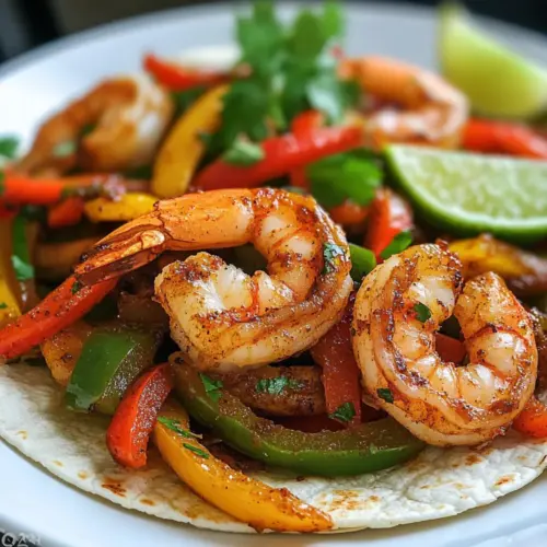 Shrimp Fajitas