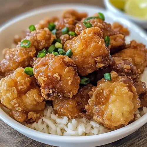 Hawaiian Garlic Fried Chicken
