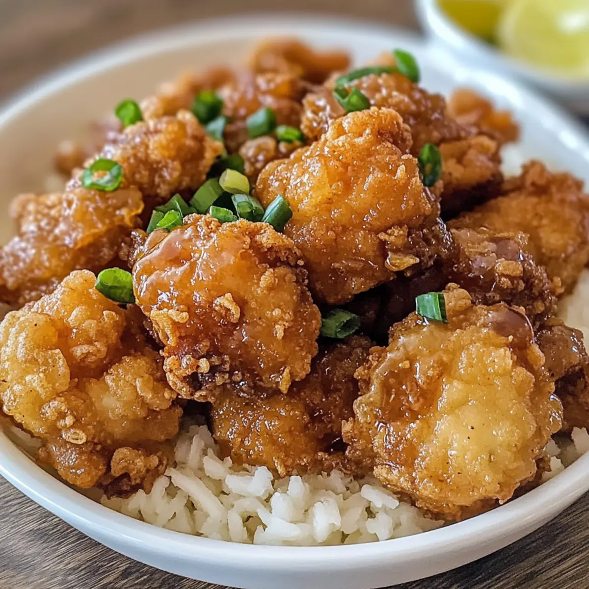 Hawaiian Garlic Fried Chicken
