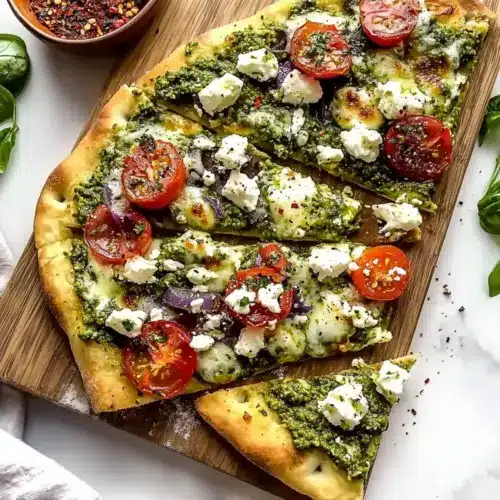 Best Mediterranean Flatbread Pizza