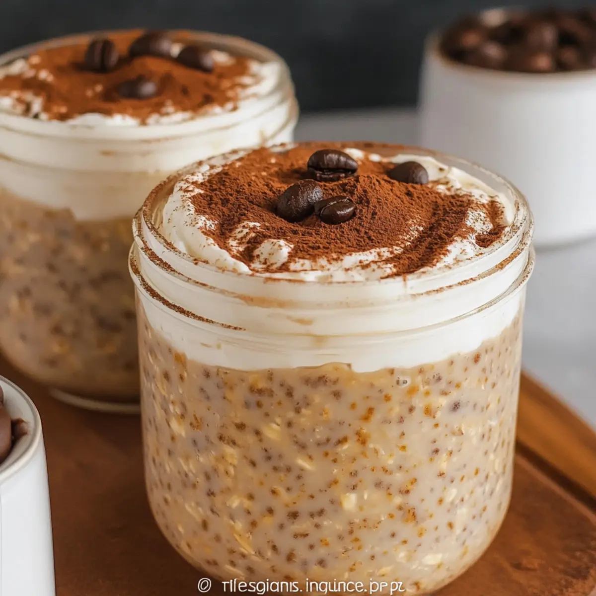 Tiramisu Overnight Oats