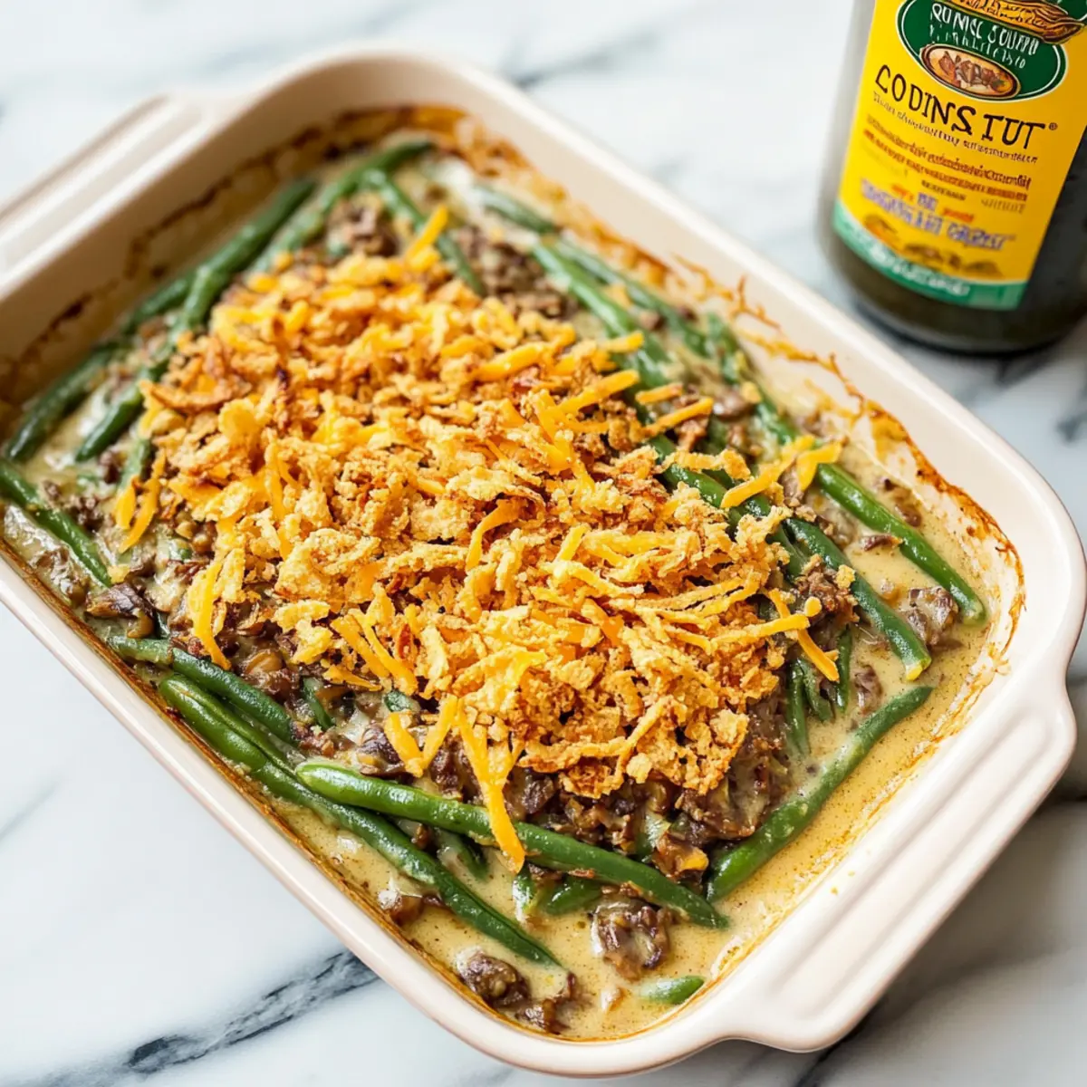 Fresh Green Bean Casserole