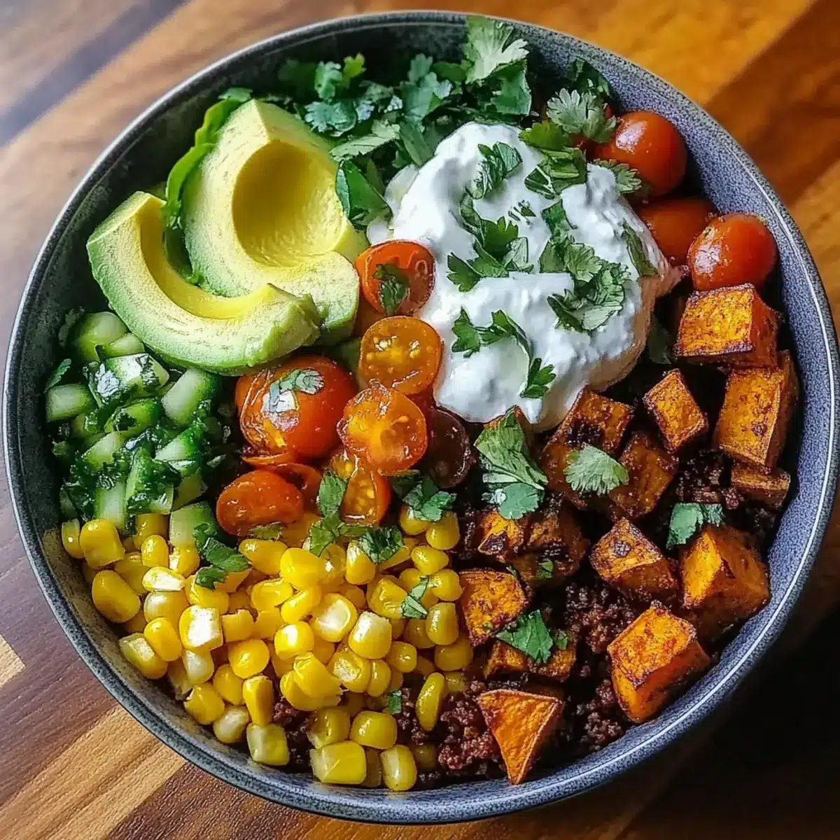 Sweet Potato Taco Bowl