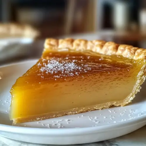Salted Honey Pie