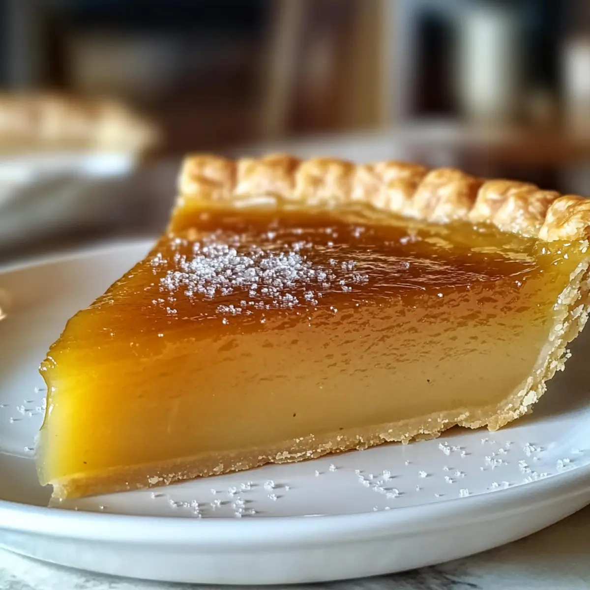 Salted Honey Pie