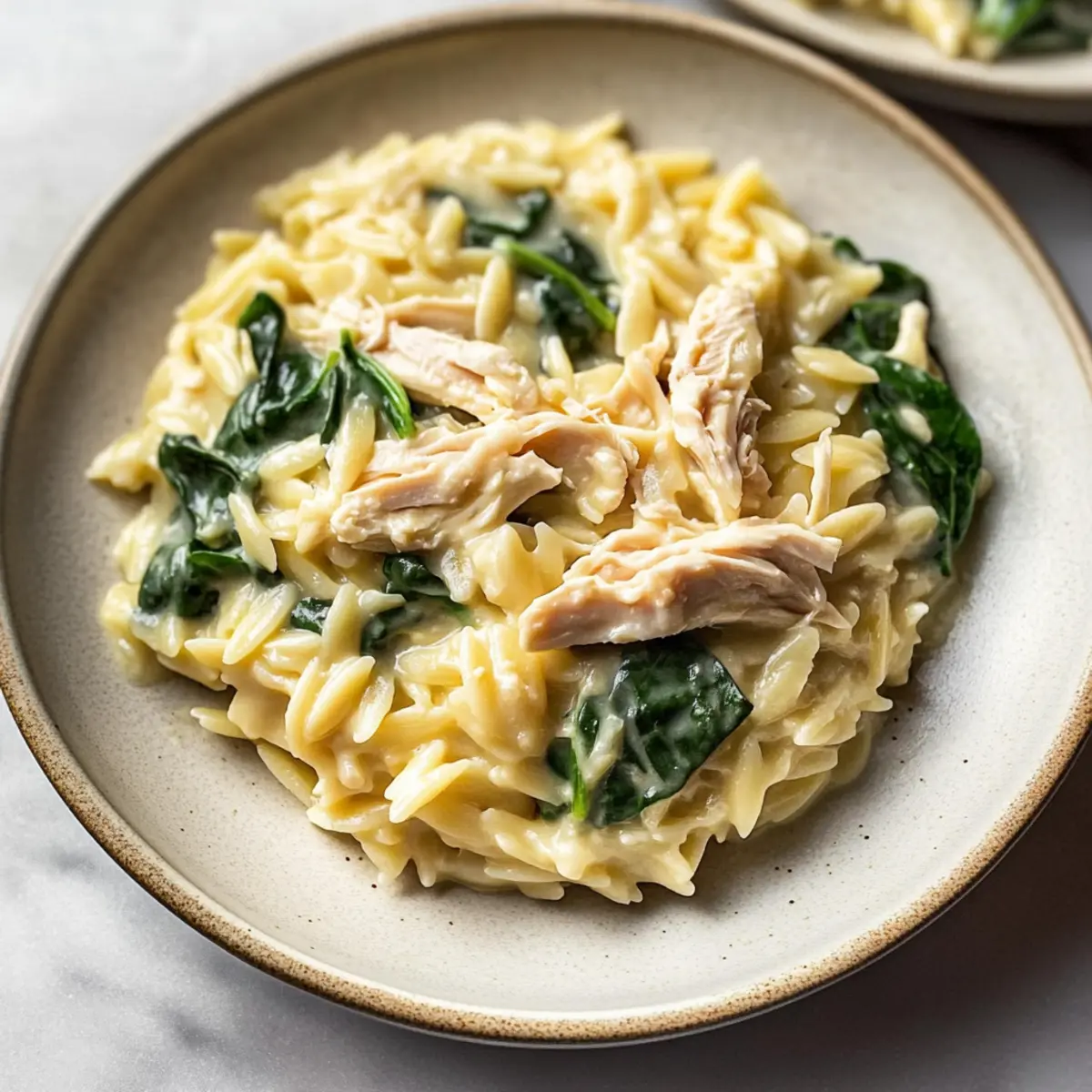 Lemon Chicken Orzo