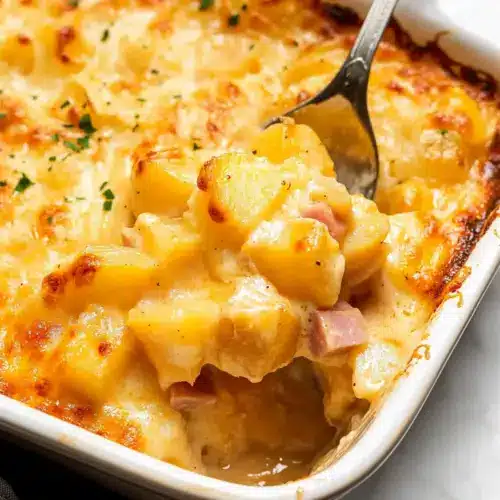 Easy Ham and Potato Casserole