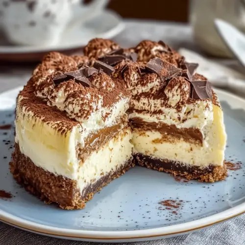 Easy Tiramisu Cheesecake Recipe