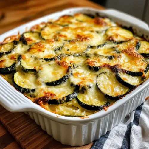 Easy Cheesy Zucchini Bake Recipe