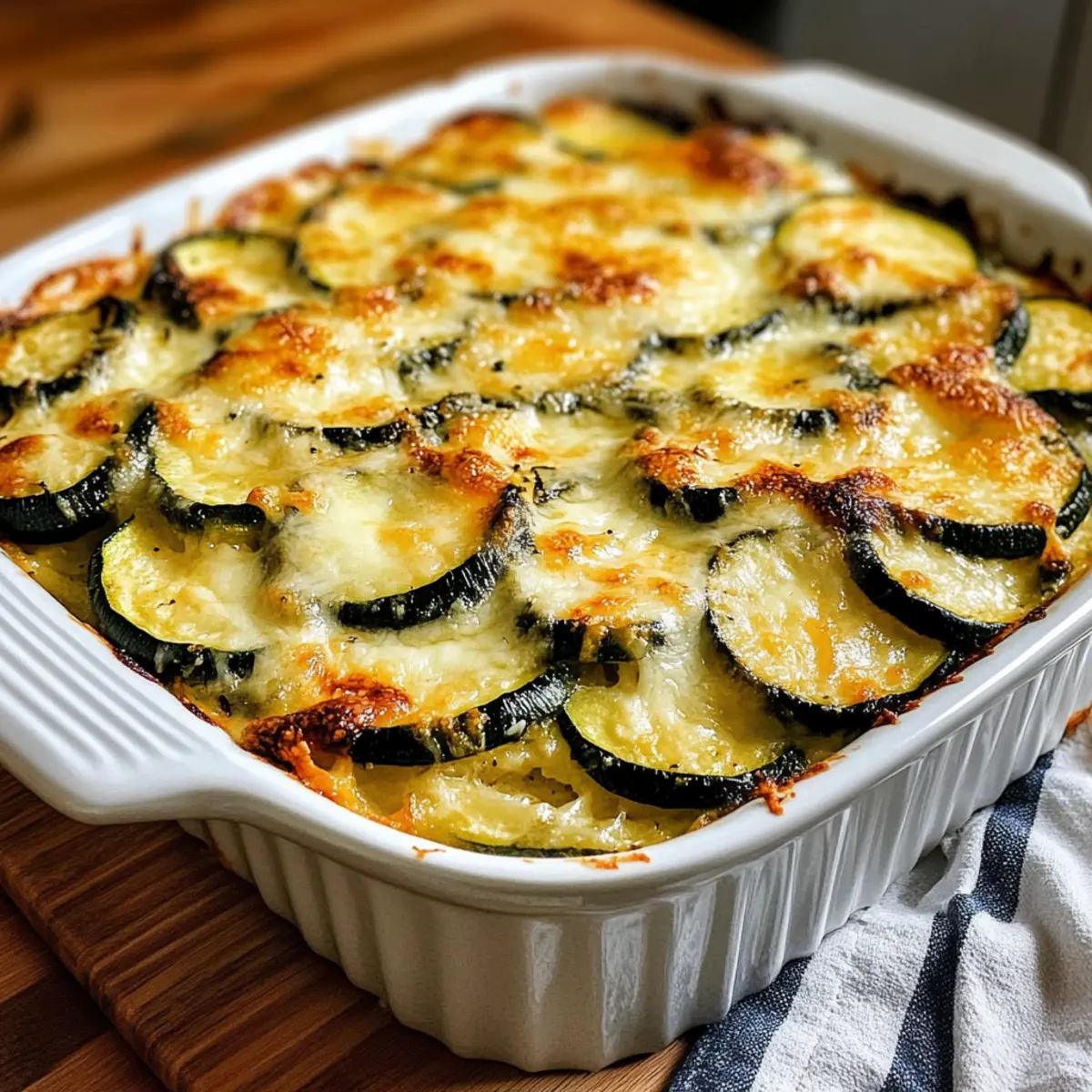 Easy Cheesy Zucchini Bake Recipe