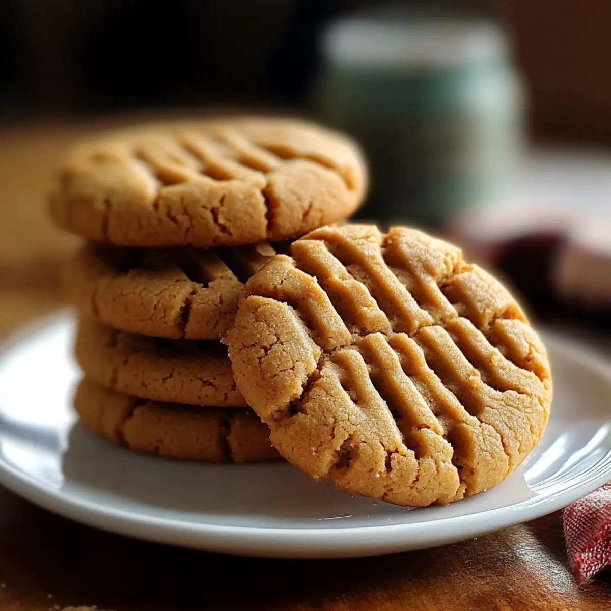 Soft Peanut Butter Cookies Recipe