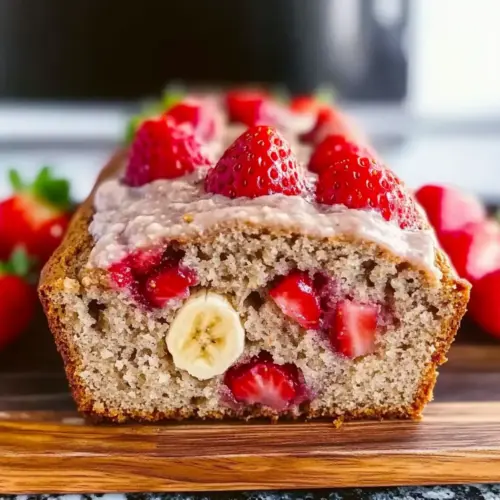 Strawberry Banana Bread